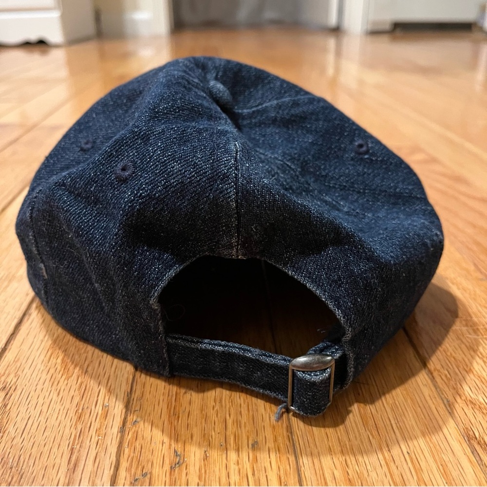 Blue Denim Baseball Hat With Rainbow Patch - image 7